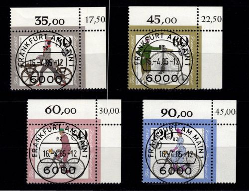 BRD Bund 1242-1245 gestempelt KBWZ, Vollstempel #DBG78
