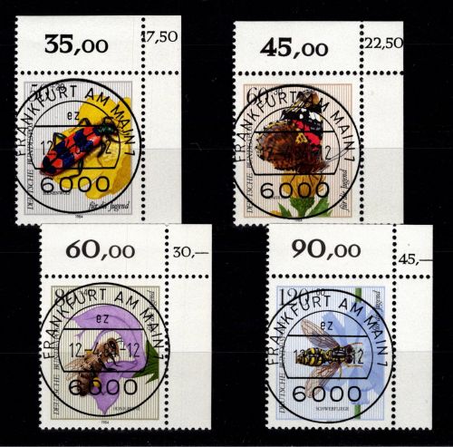 BRD Bund 1202-1205 gestempelt KBWZ, Vollstempel #DBG80