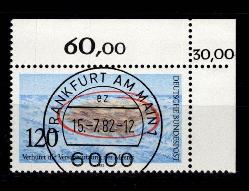 BRD Bund 1144 gestempelt KBWZ, Vollstempel #DBG93