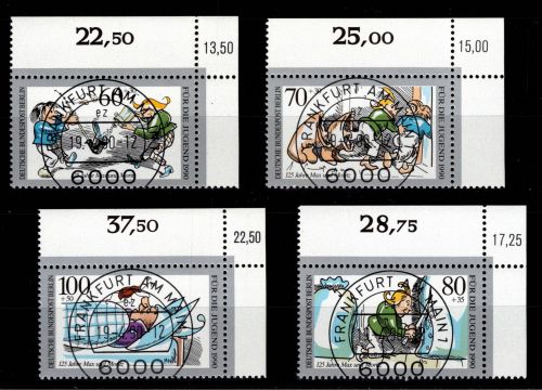 Berlin 868-871 gestempelt KBWZ, Vollstempel #DBG98