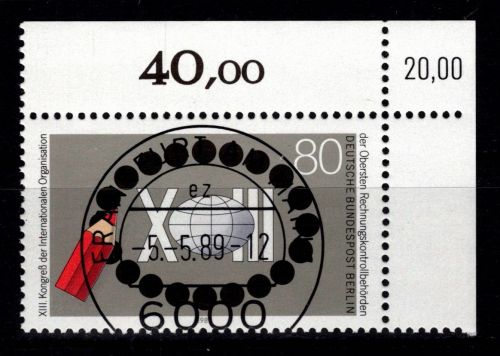 Berlin 843 gestempelt KBWZ, Vollstempel #DBH07