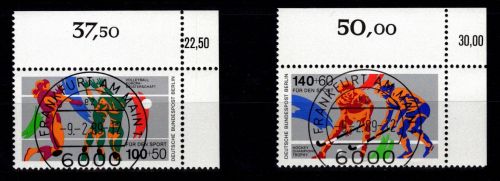 Berlin 836-837 gestempelt