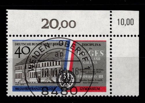Berlin 856 gestempelt KBWZ, Vollstempel #DBH20