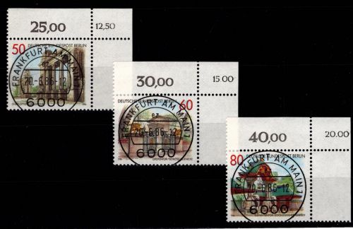 Berlin 761-763 gestempelt