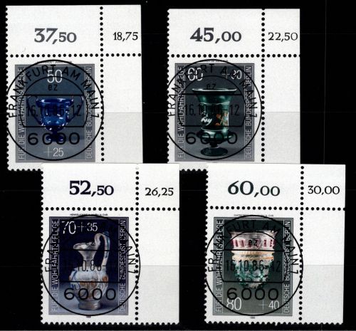 Berlin 765-768 gestempelt KBWZ, Vollstempel #DBH29