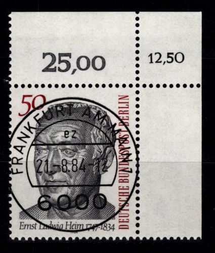 Berlin 723 gestempelt KBWZ, Vollstempel #DBH31