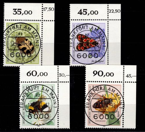 Berlin 712-715 gestempelt KBWZ, Vollstempel #DBH32
