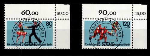 Berlin 698-699 gestempelt