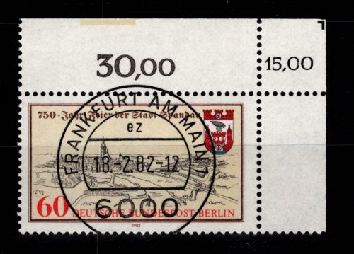 Berlin 659 gestempelt KBWZ, Vollstempel #DBH37