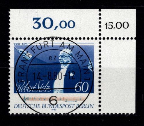 Berlin 627 gestempelt KBWZ, Vollstempel #DBH47