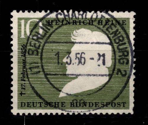 BRD Bund 229 gestempelt mit Vollstempel, Berlin Charlottenburg 2 ca #DBH52
