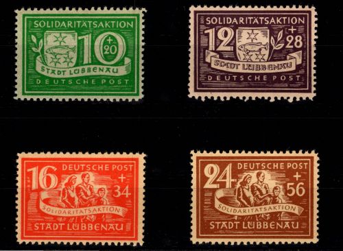 Lübenau 9-12 A postfrisch #DBI21