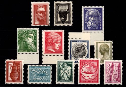 Griechenland 603-614 postfrisch #DBJ36