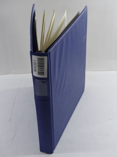 Saargebiet Lindner Vordruck im Lindner Binder #MA061