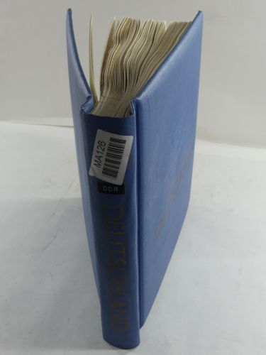 DDR ab Anfängen teilweise Anhaftungen teilbesammelt auf KA-BE Seiten #MA126