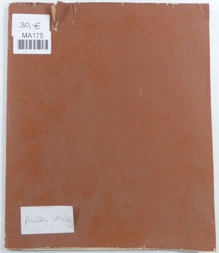 Berlin anfangs gestempelt, später ** im Lindner Binder #MA175