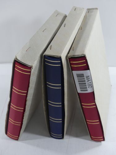 Schweiz Lagerbücher in 3 Einsteck-Alben #MA180