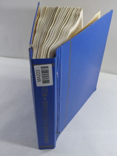 Berlin und Bund gestempelt besammelt im Schaubek-Album #MA203