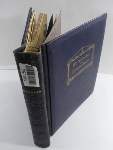 Deutsches Reich Borek Sammlung mit Falz oder gestempelt im Borek Binder #MA252