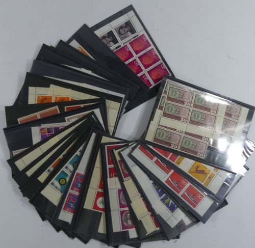 BRD Lot 60er Jahre postfrisch Eckränder, Formnummern, 4er Blöcke u.a. #CAA10