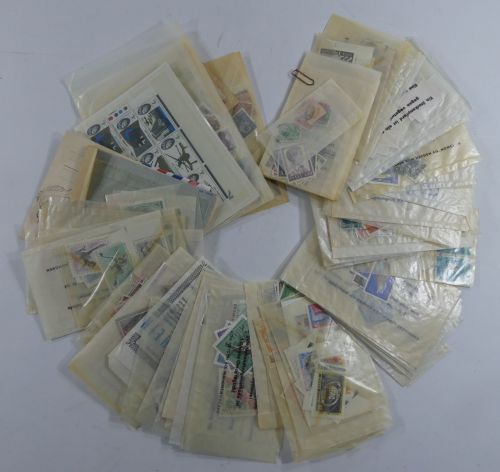 Alle Welt Tütchenposten gestempelt #CAA11