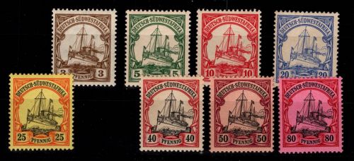 Deutsch-Südwestafrika 11-19 ohne 16 postfrisch #DAX01