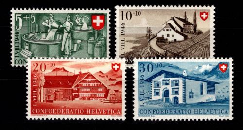 Schweiz 471-474 postfrisch