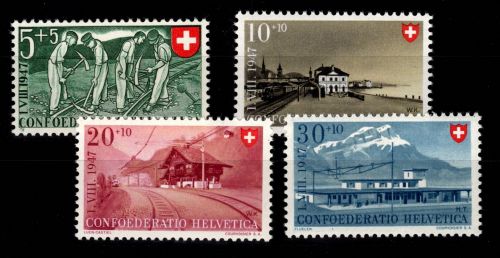 Schweiz 480-483 postfrisch #DAX10