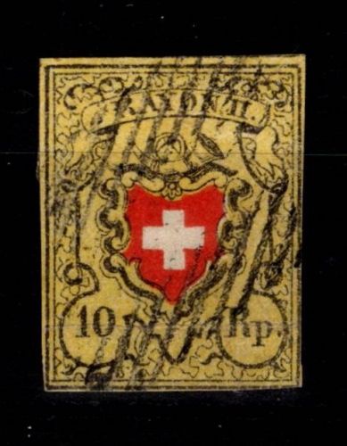 Schweiz 8 II gestempelt #DAX16