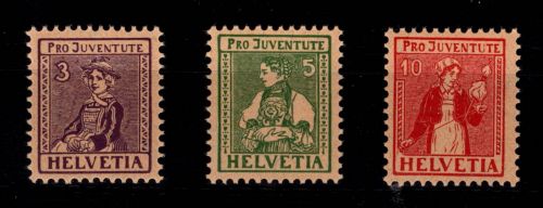 Schweiz 133-135 postfrisch #DAX24