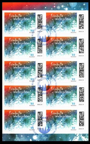 BRD Bund FB 122 gestempelt #DAY54