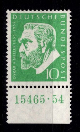 BRD 209 Han postfrisch leicht gefaltet #DAY60