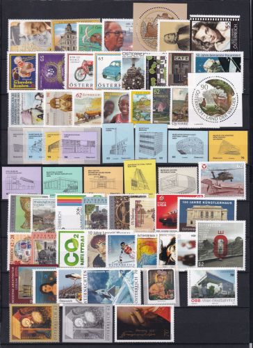 Österreich Jahrgang 2011 komplett postfrisch mit allen Blöcken #DAY85