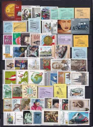 Österreich Jahrgang 2012 komplett postfrisch mit allen Blöcken #DAY86