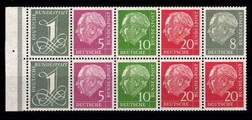 BRD HBl 4 YI postfrisch Falz im Rand #DBA58