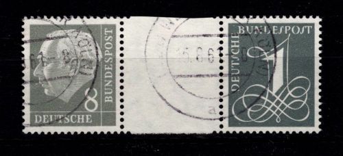 BRD W 15 b Y II gestempelt