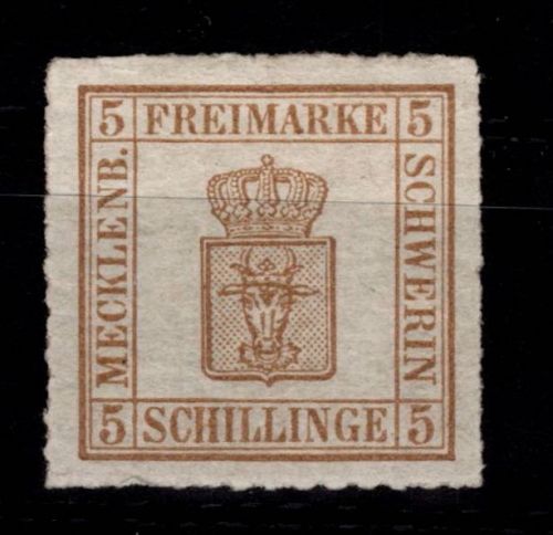 Mecklenburg Schwerin 8 x ohne Gummi