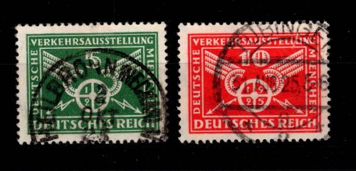 Deutsches Reich 370-371 gestempelt #DBT12