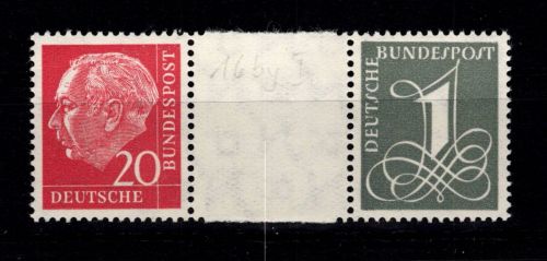 BRD W 16 b Y I postfrisch #DBA65