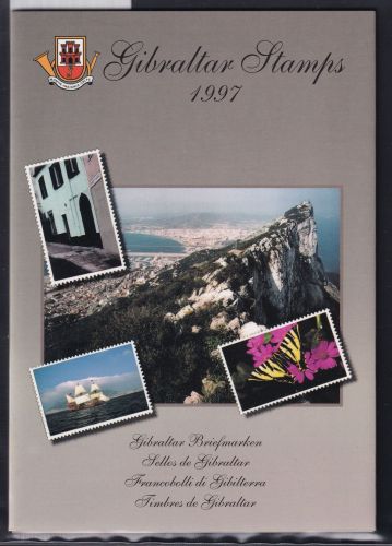 Gibraltar Jahrgang 1997 kpl. postfrisch als Jahresmappe #OM910
