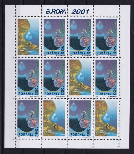 Rumänien 5573 postfrisch als Kleinbogen, Cept #OM963