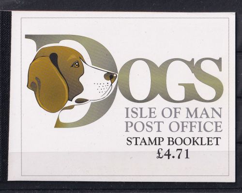 Isle of Man Markenheftchen 37 postfrisch Hunde #OM969