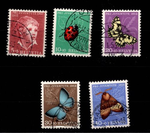 Schweiz 575-579 gestempelt Pro Juventute #DCE99