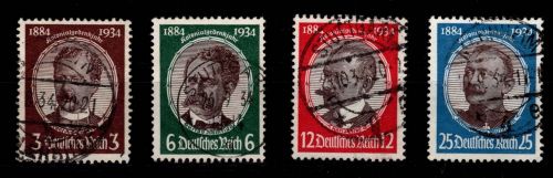 Deutsches Reich 540-543 gestempelt #DCF46