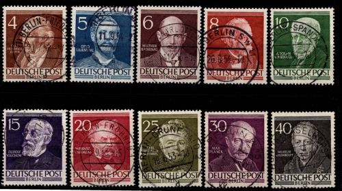 Berlin 91-100 gestempelt