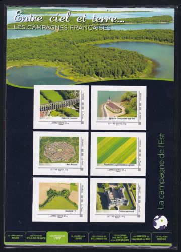 Frankreich 6x 20 g lettres postfrisch Kollektion Campagnes Francaise #DCG14