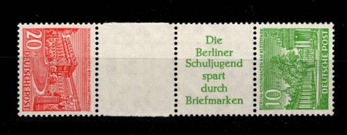 Berlin SKZ 3 postfrisch ungefaltet #DBR36