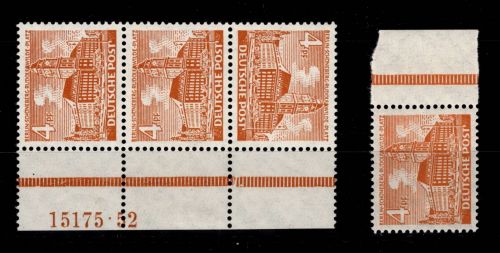 Berlin SK 2 HAN postfrisch ungefaltet, Haftstelle am Rand #DBR38