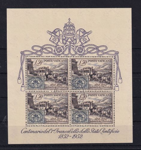 Vatikan Block 1 gestempelt #DBS59