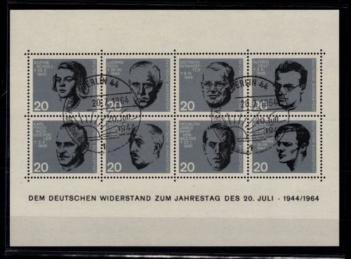 BRD Bund Block 3 gestempelt mit ESST Berlin #DCD03